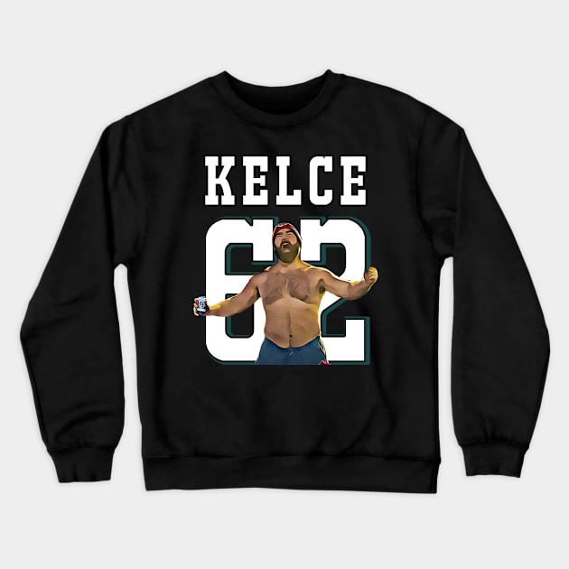 jason kelce Crewneck Sweatshirt by Folke Fan Cv